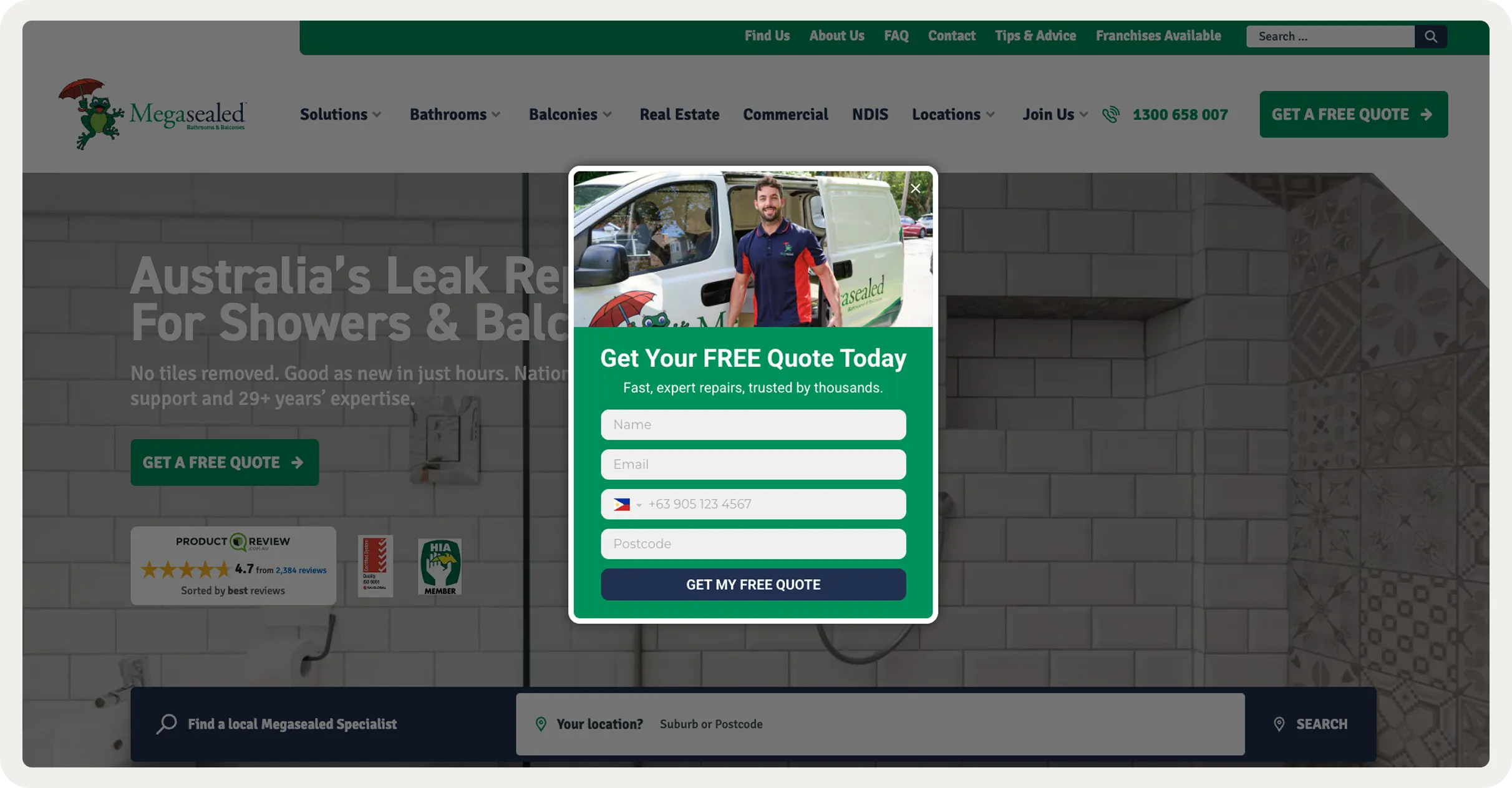 Ardent email capture campaign built for a client