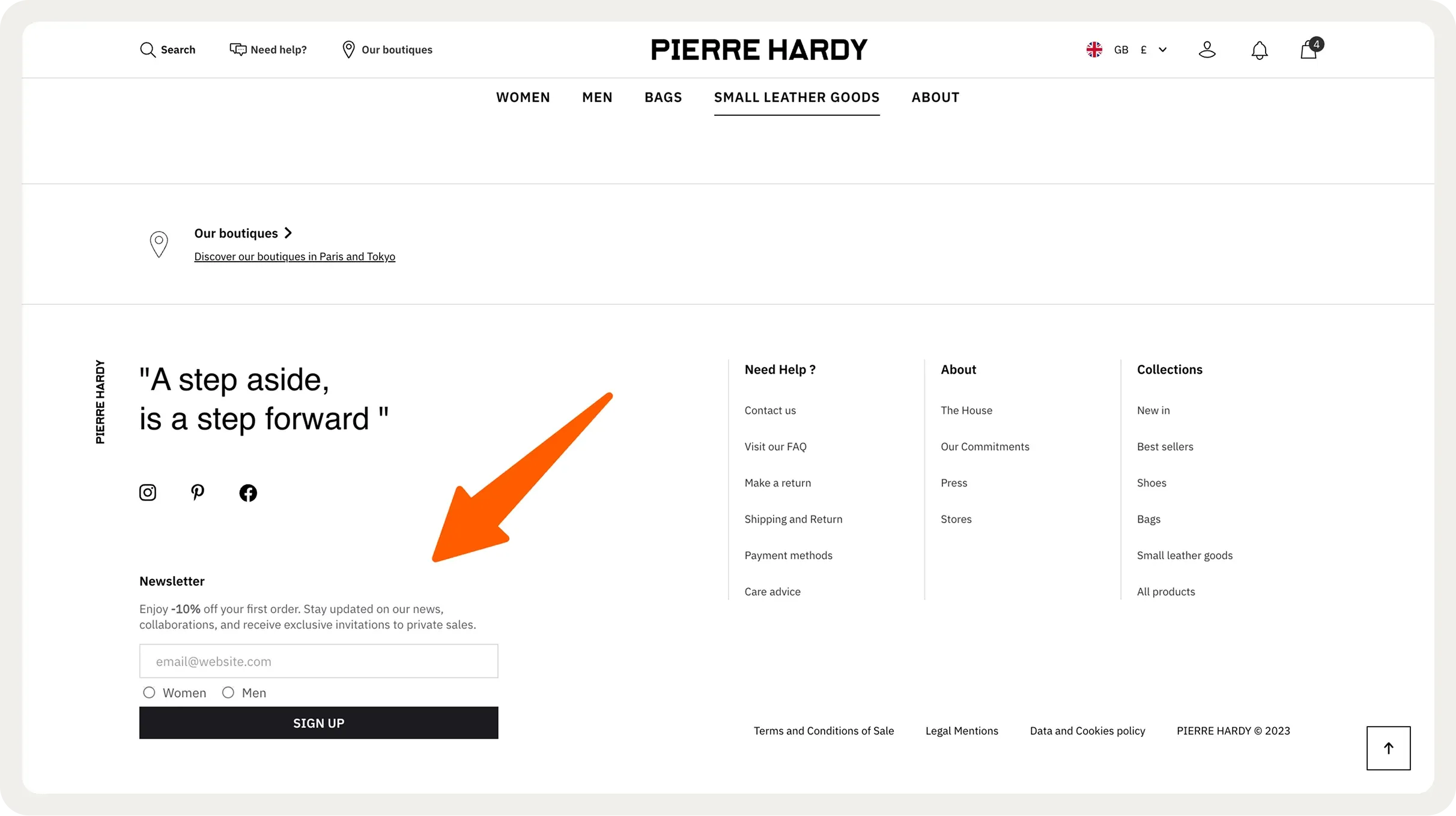 embedded signup forms for lead generation