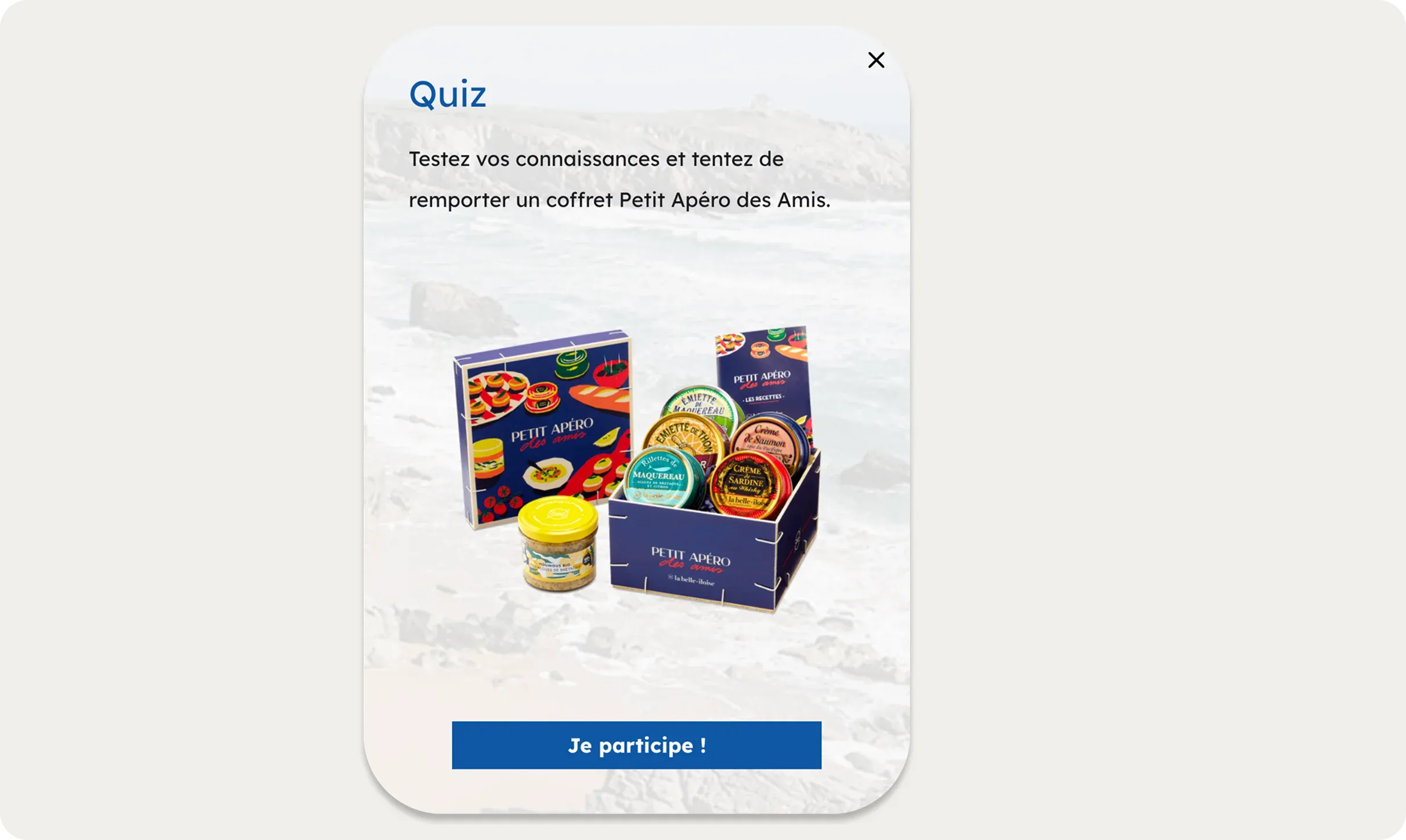 quiz popup