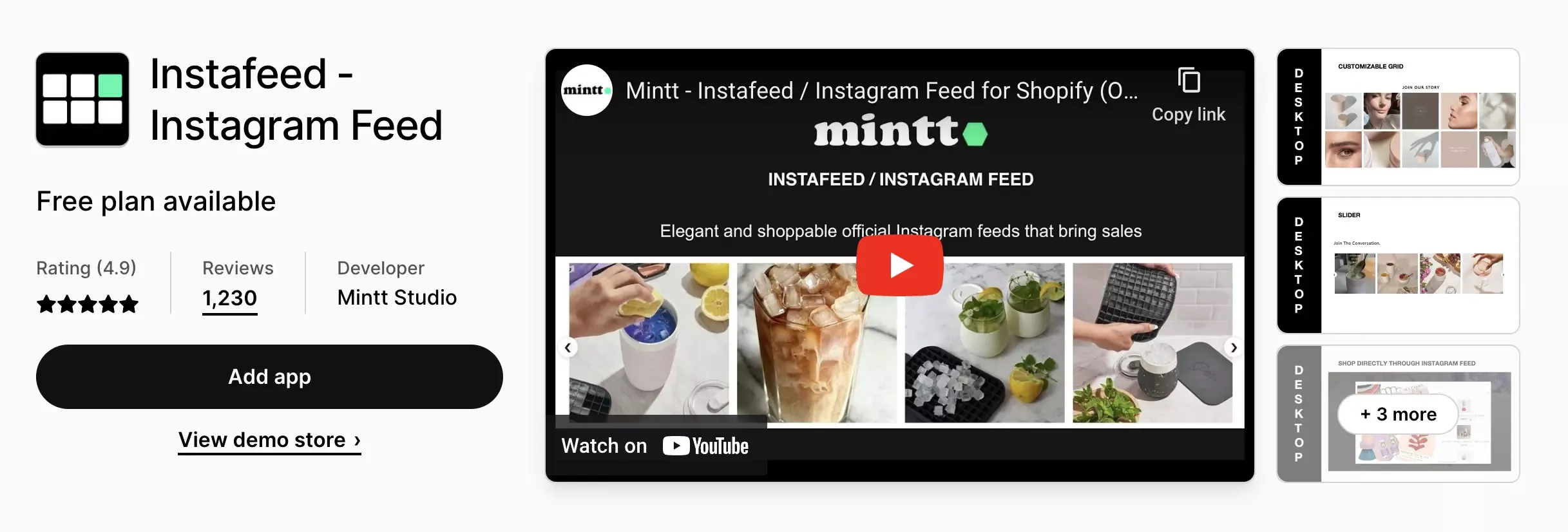 instafeed app
