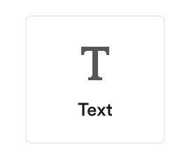 text block in wisepops