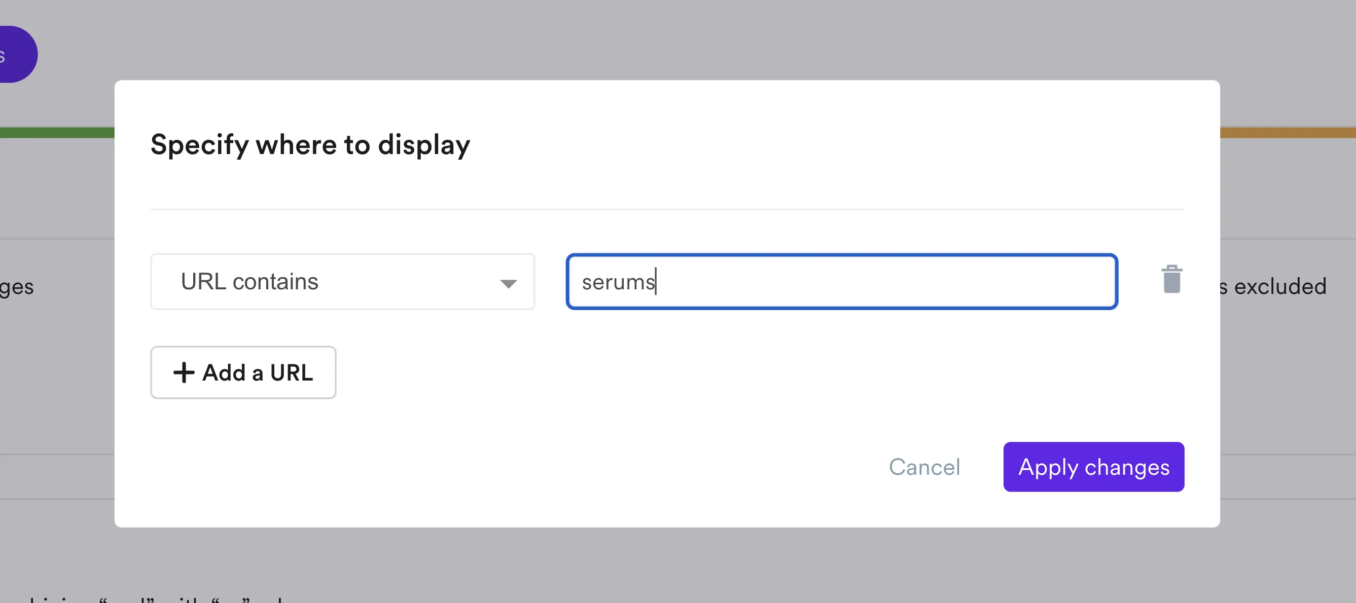 page targeting