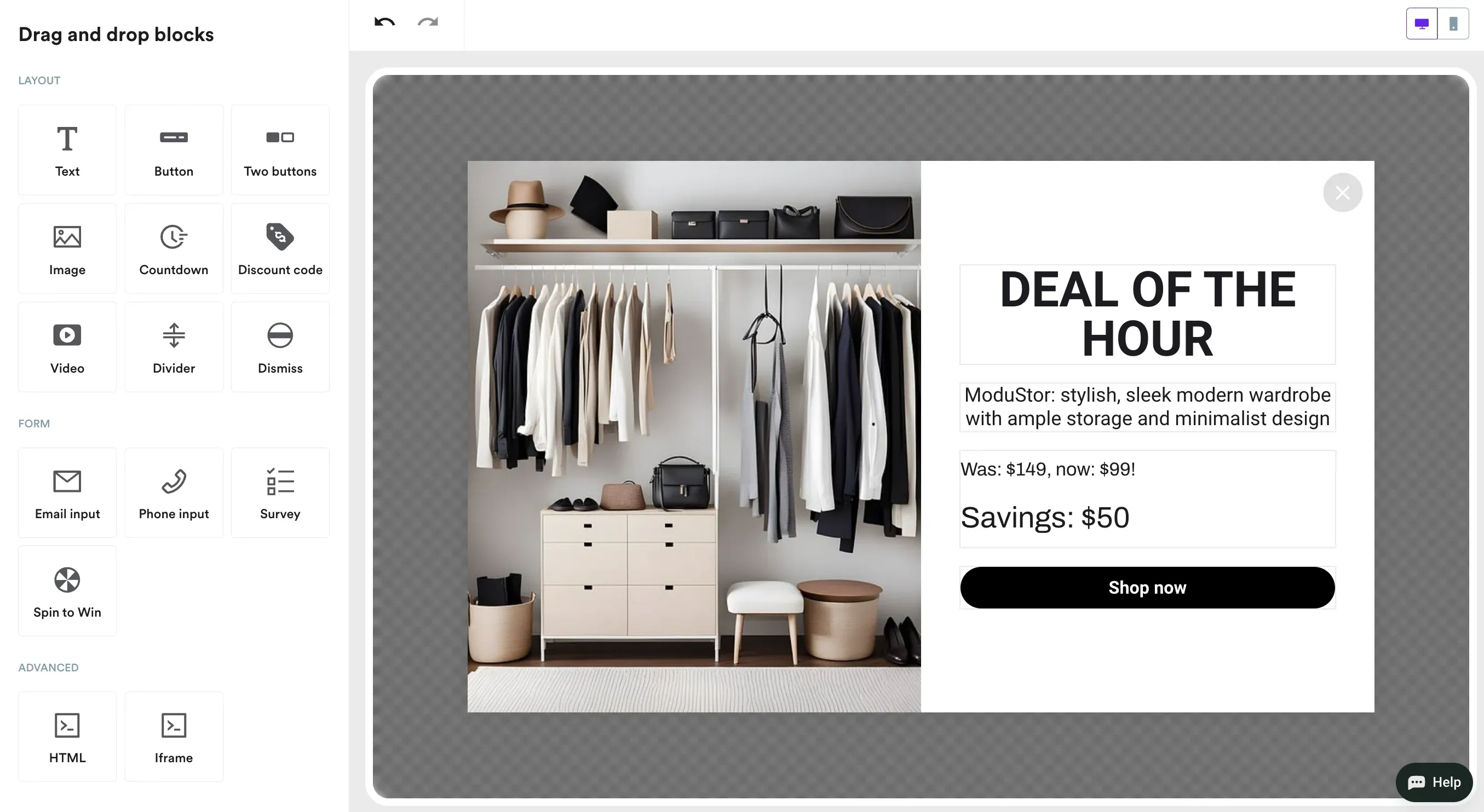 deal of the hour