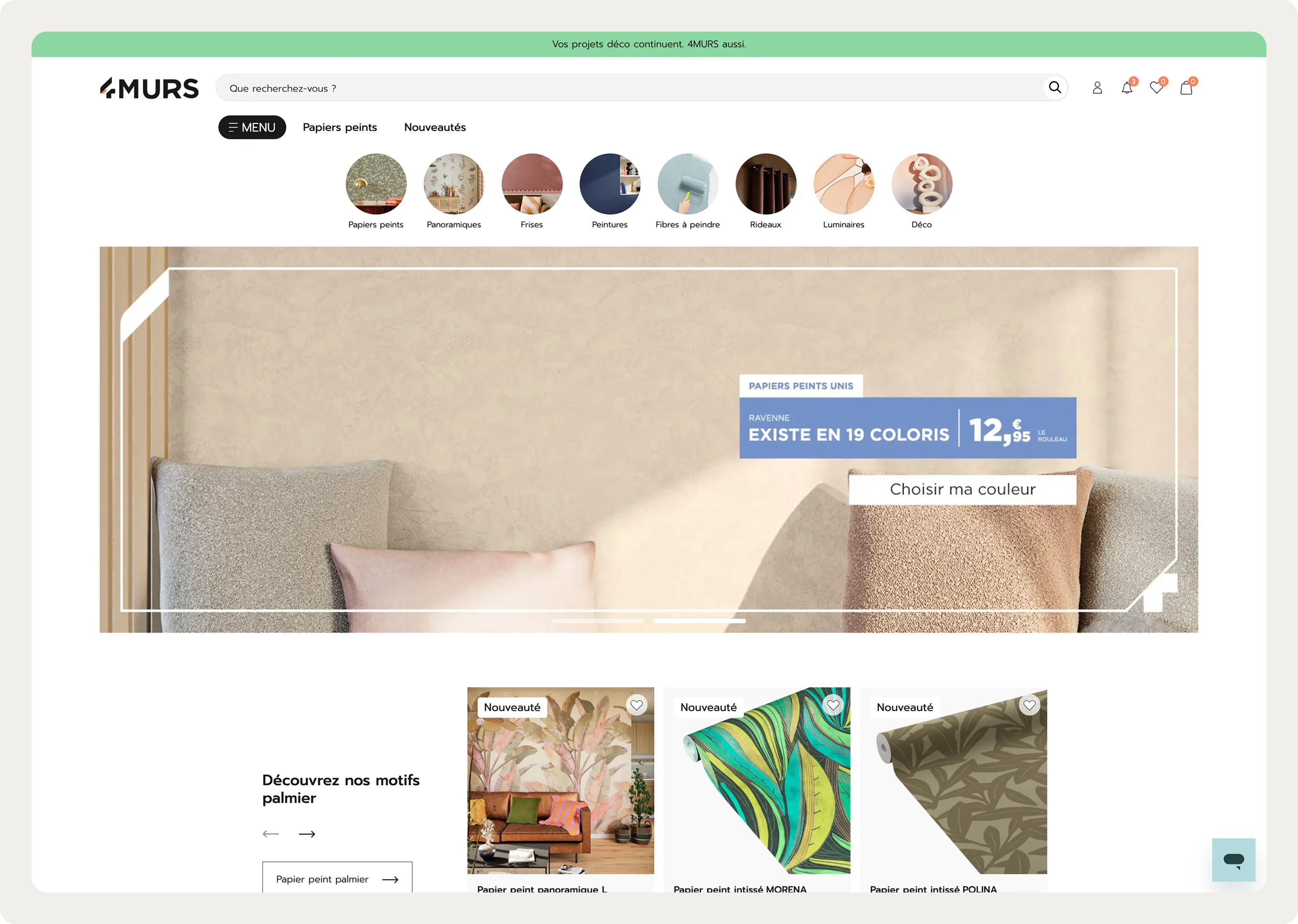 homepage 4murs