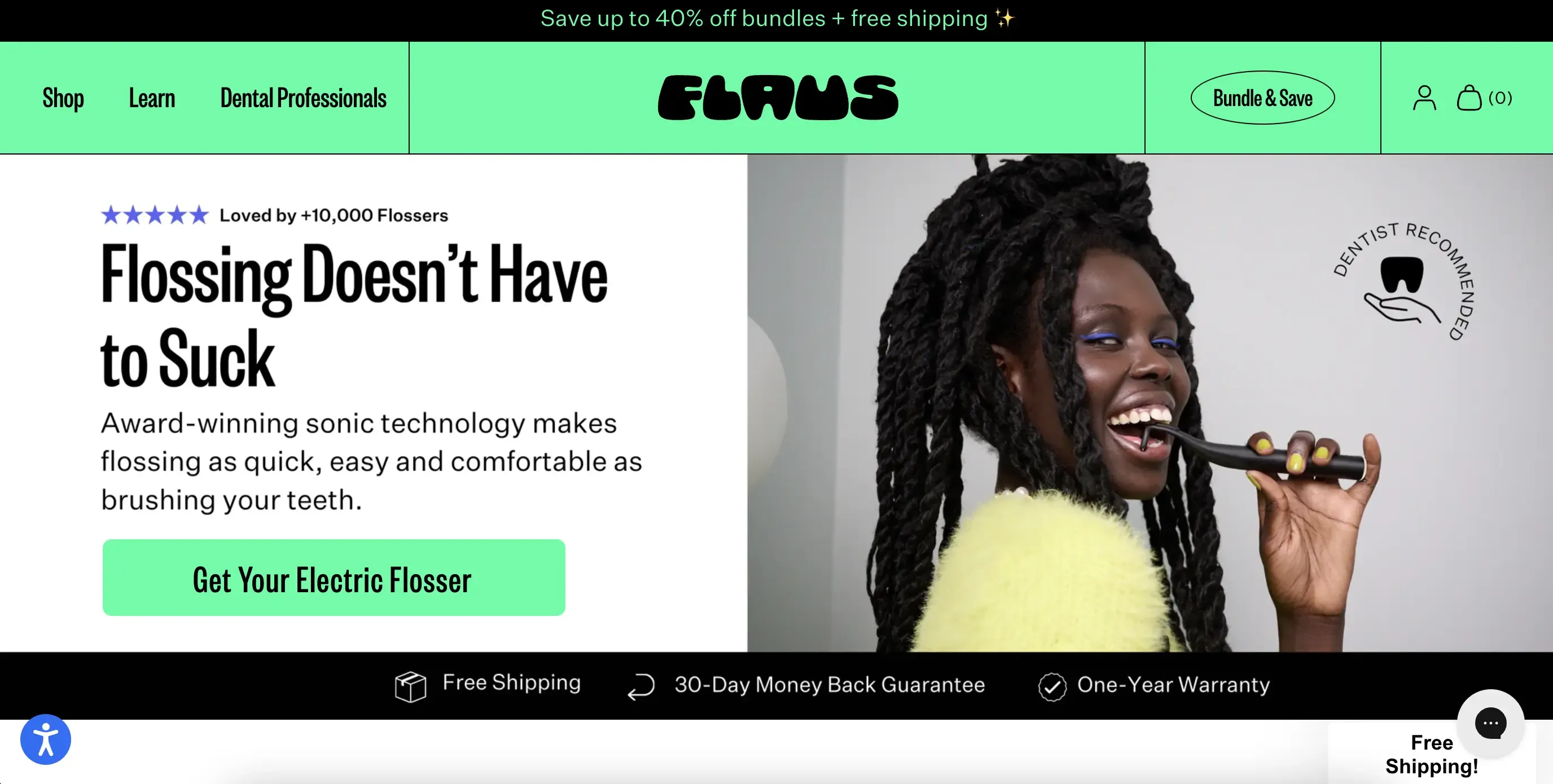 flaus homepage