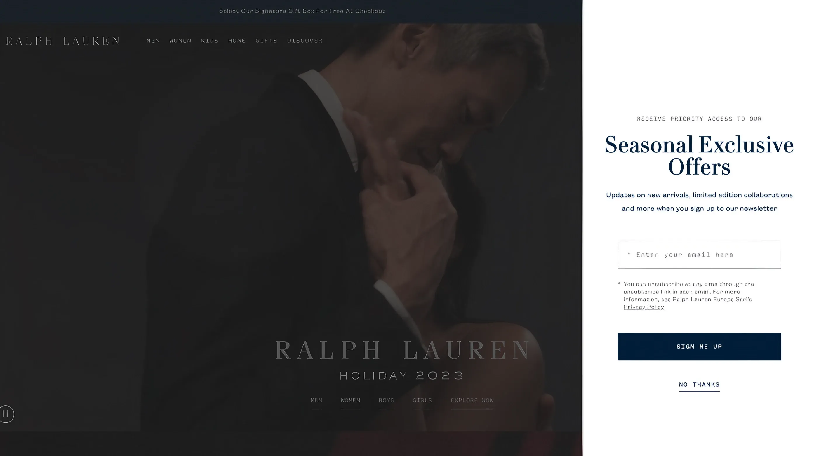 ralph lauren popup
