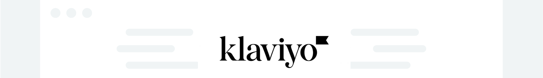 KLAVIYO cover