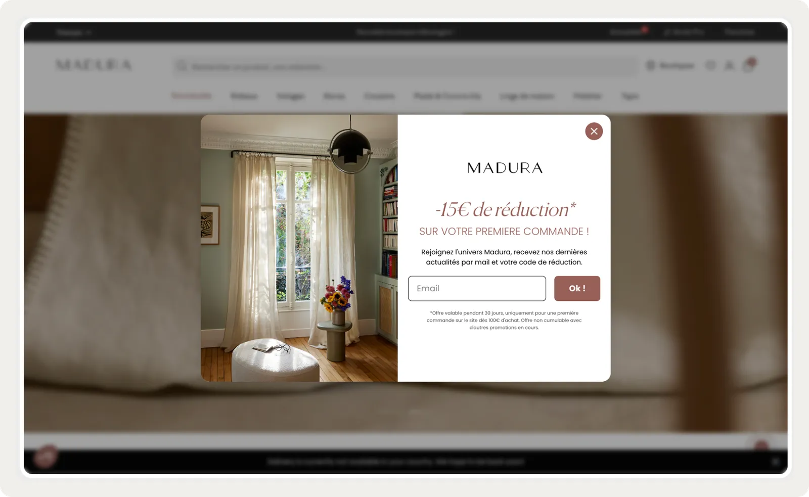 The Madura new-visitor email campaign that won the test