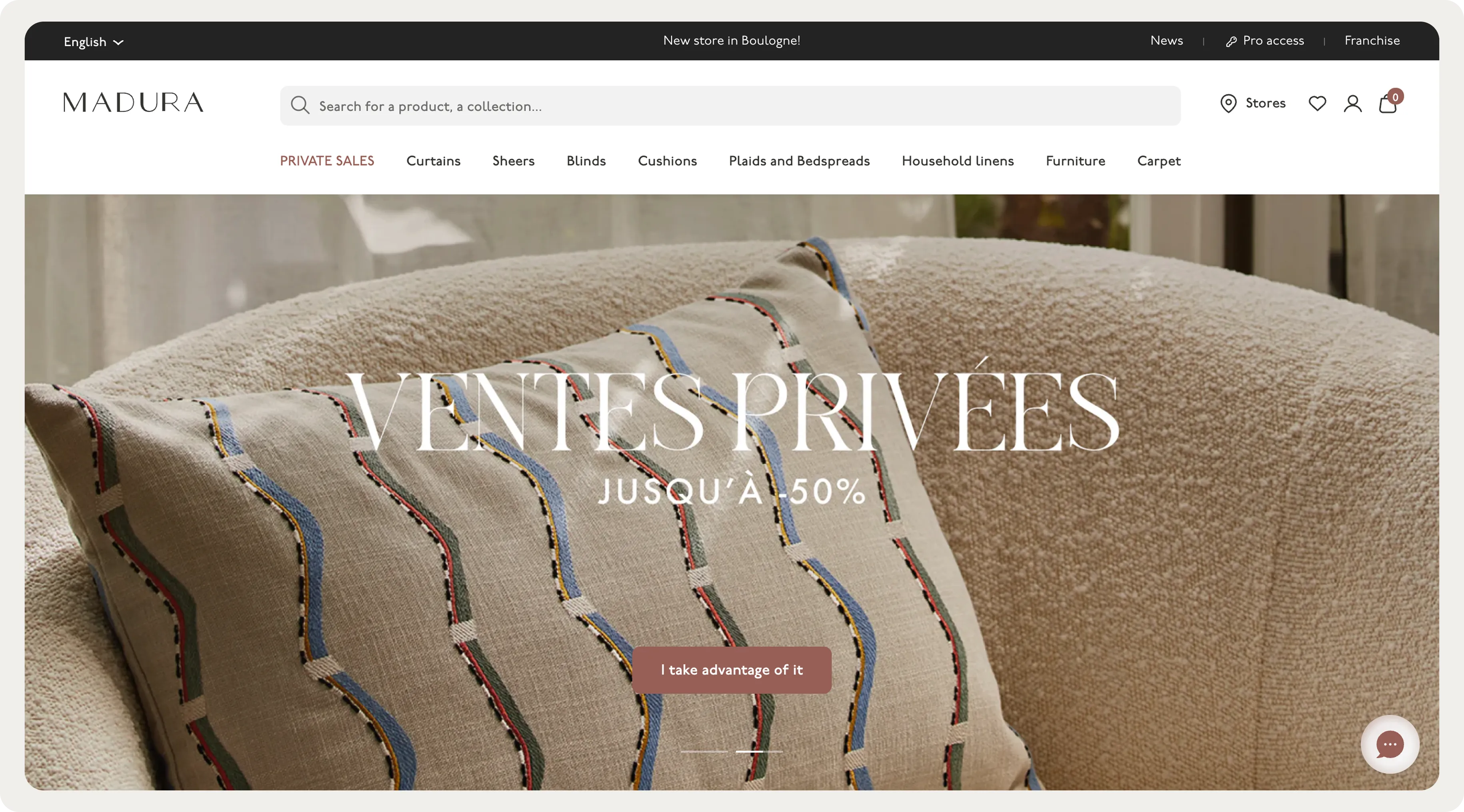 homepage