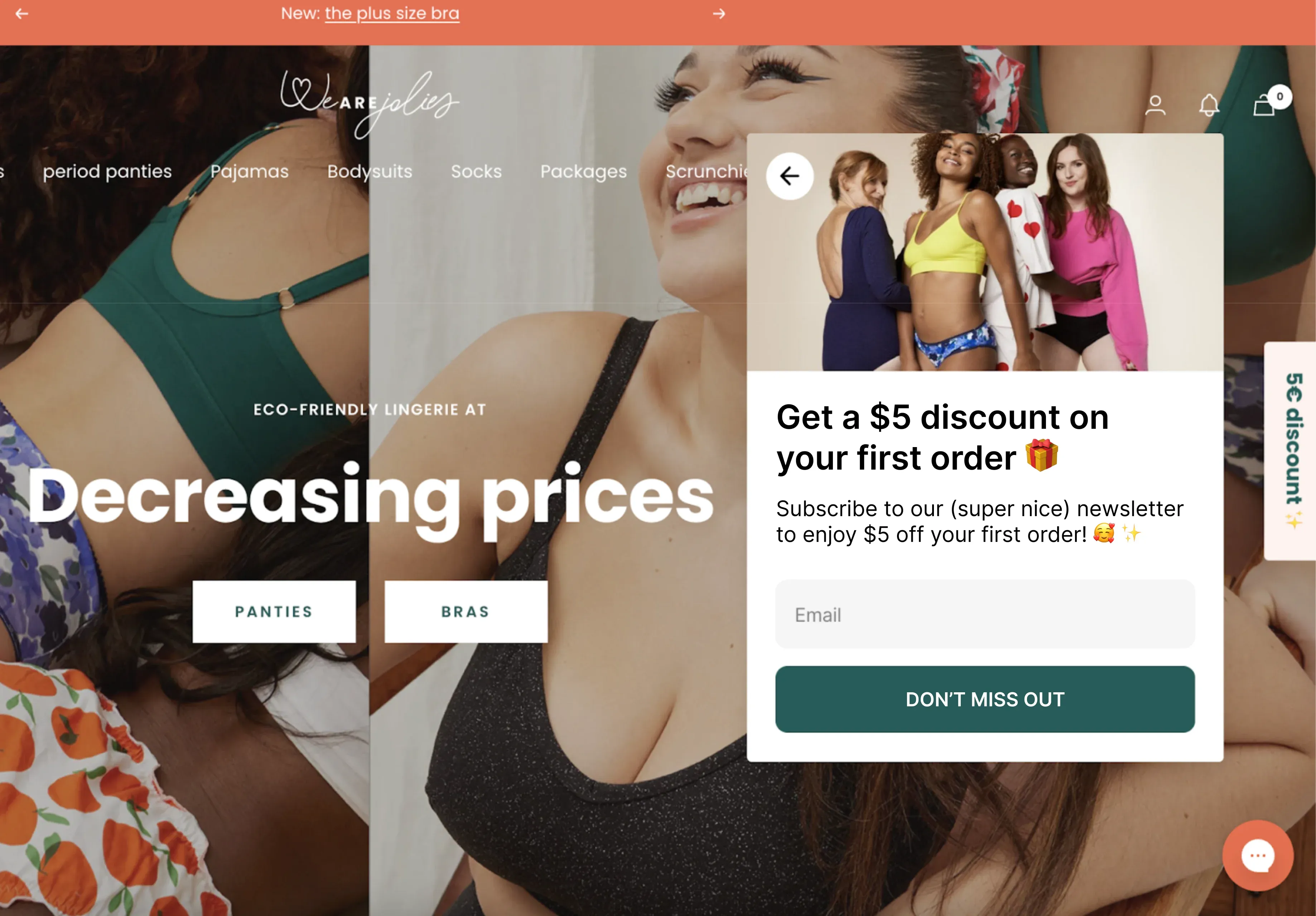 converting visitors with discounts 
