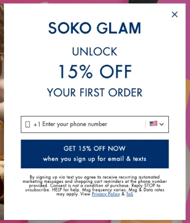 soko glam example
