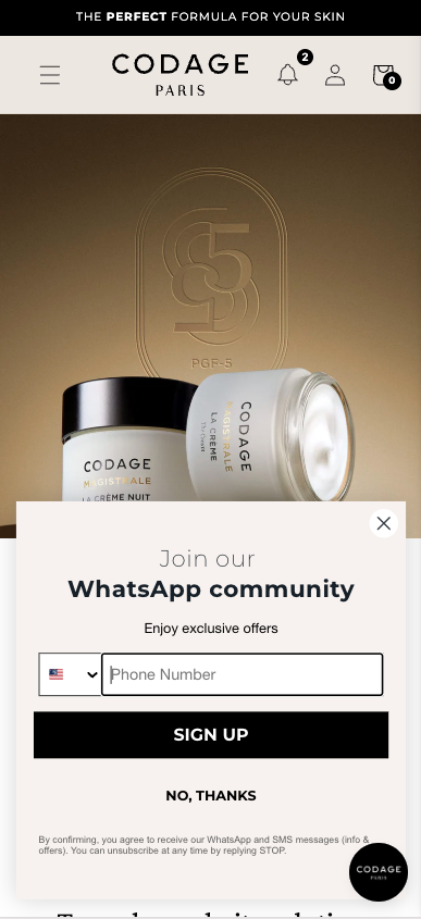 mobile popup design multi step