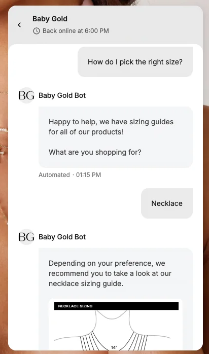 gorgias chat customer support