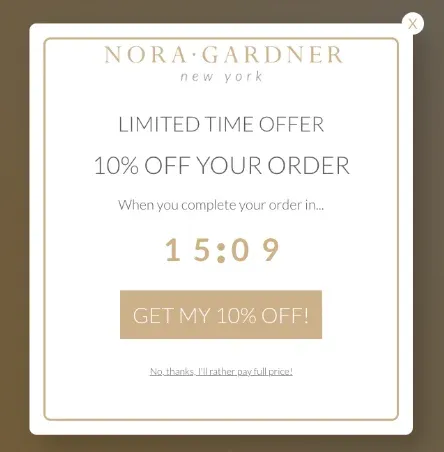 Time limited offer meaning
