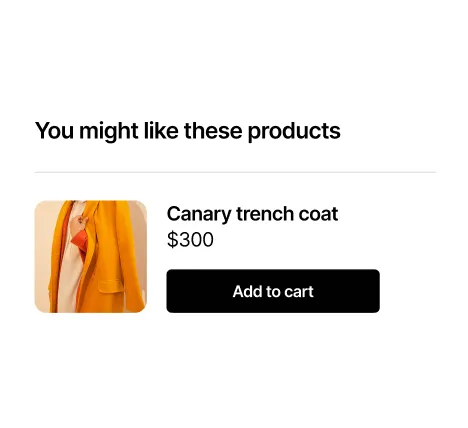 ai product recos Illustration