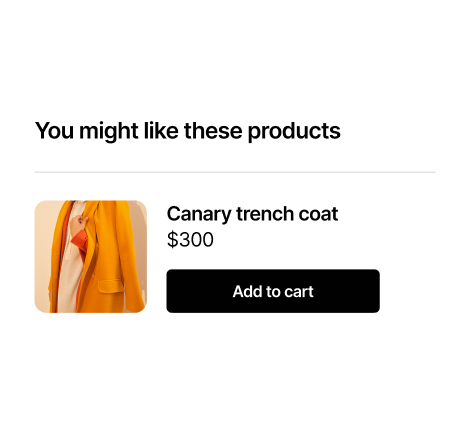 ai product recos Illustration