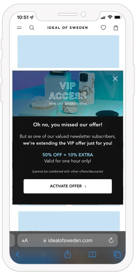 special popup