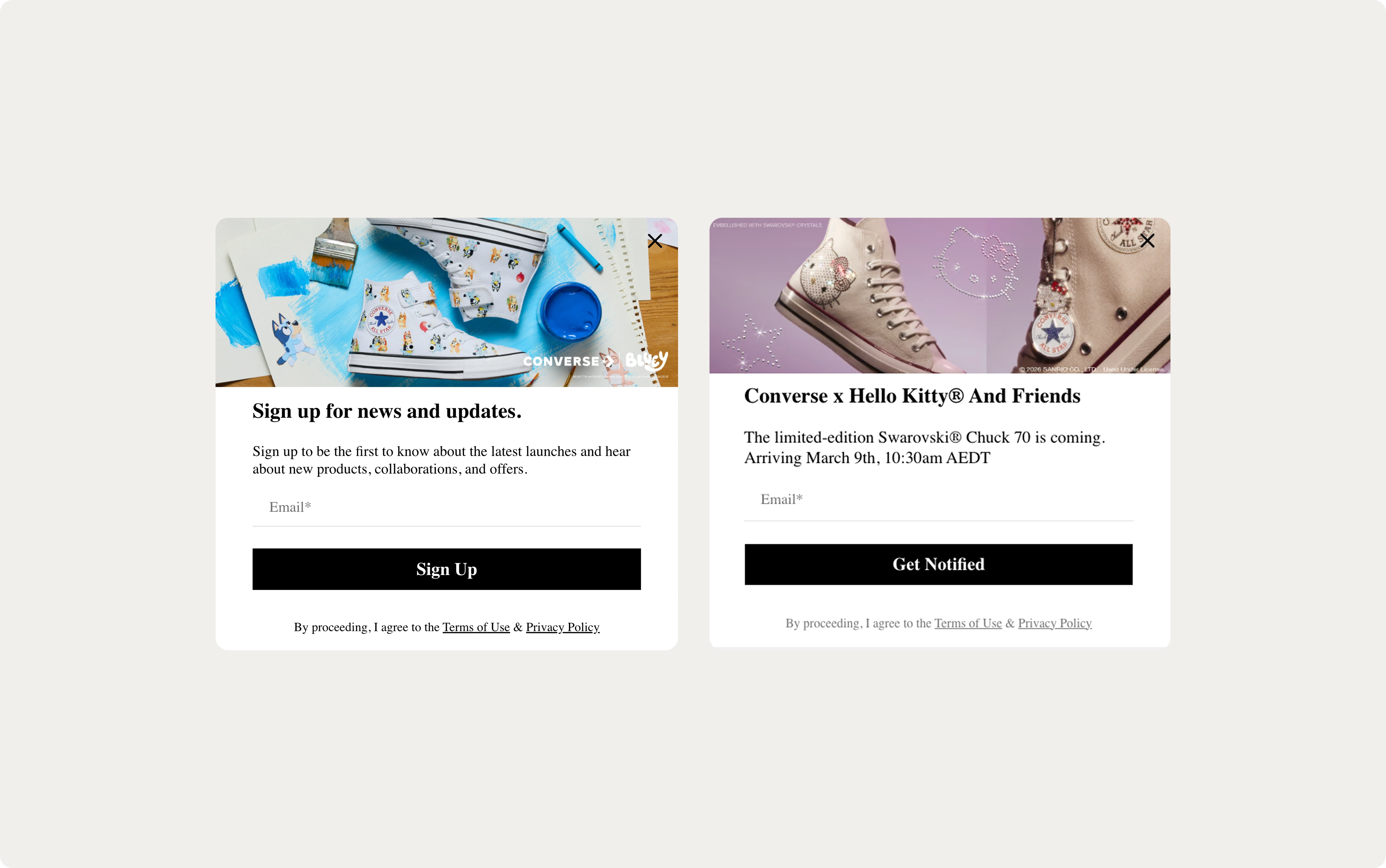 Converse Australia limited-edition drop campaign