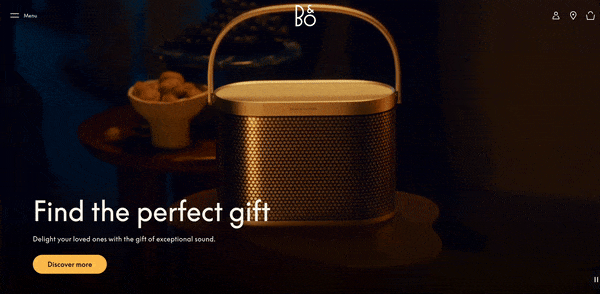 hero section animation