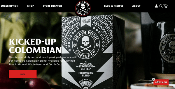 example of popup teaser tab