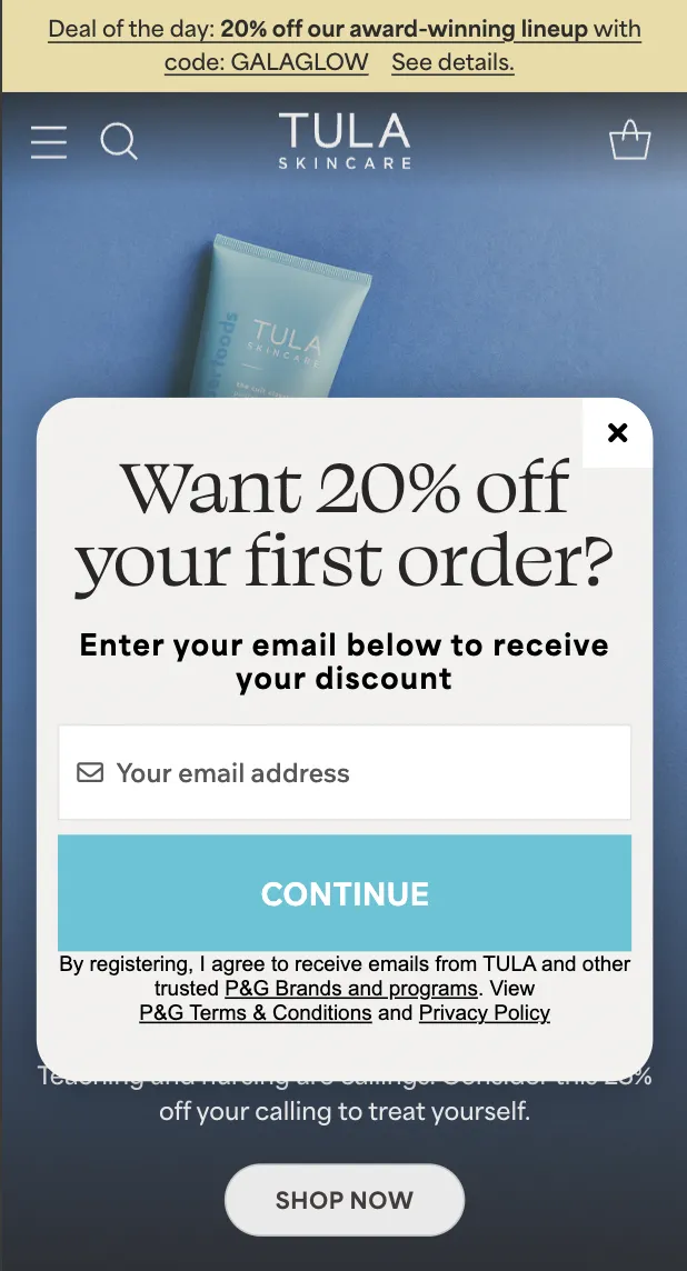tula popup