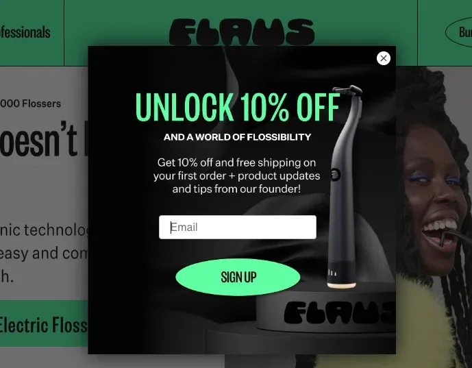 discount to get ecommerce sales