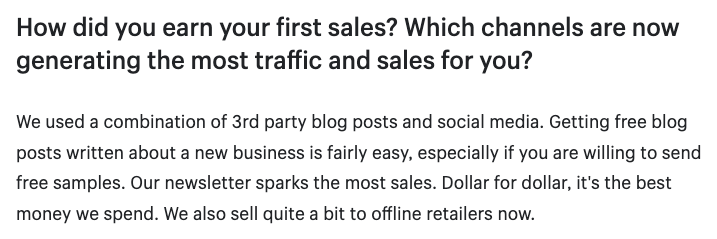 how to get the first order advice shopify