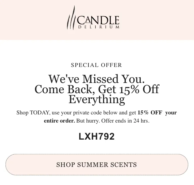 reactivation discount strategy