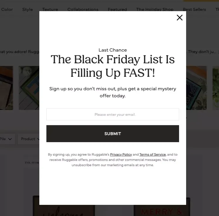 black friday marketing