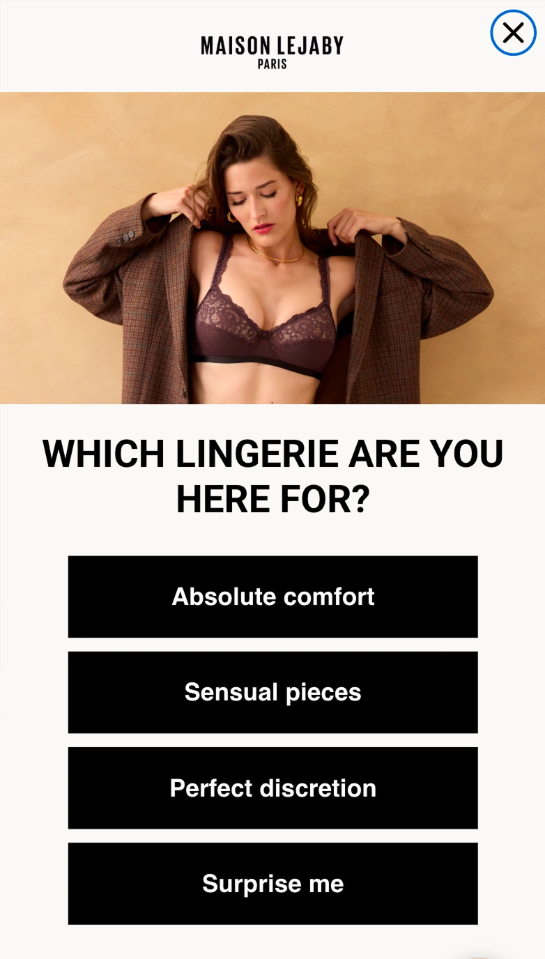 Maison Lejaby collection quiz