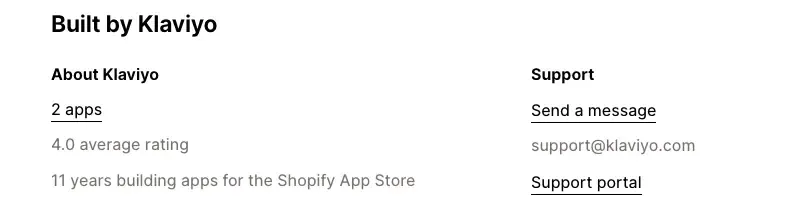 shopify app data