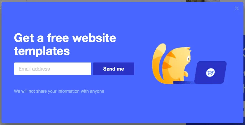 Free template lead magnet