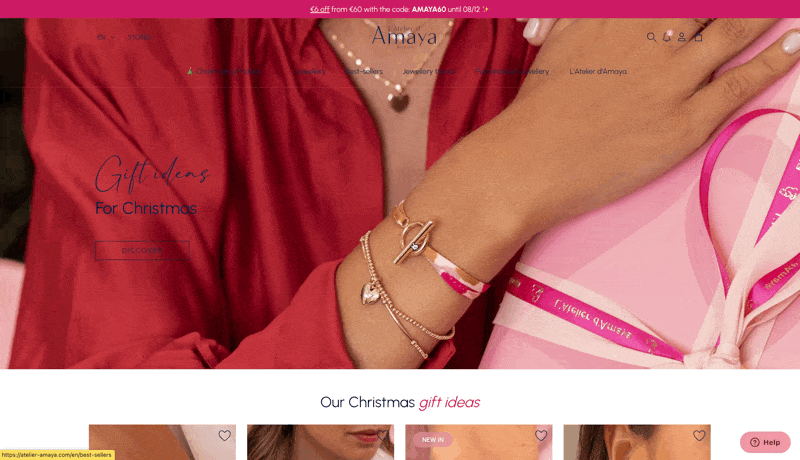 onsite notifications on latelier damaya