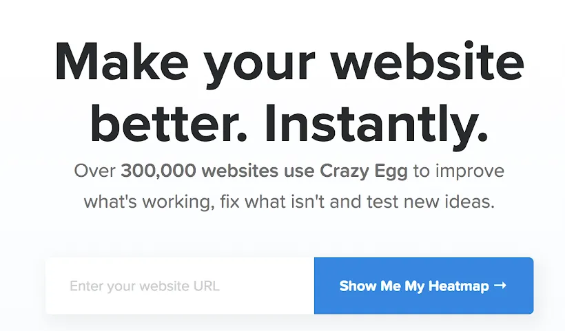 Crazy Egg - Personalized CTA
