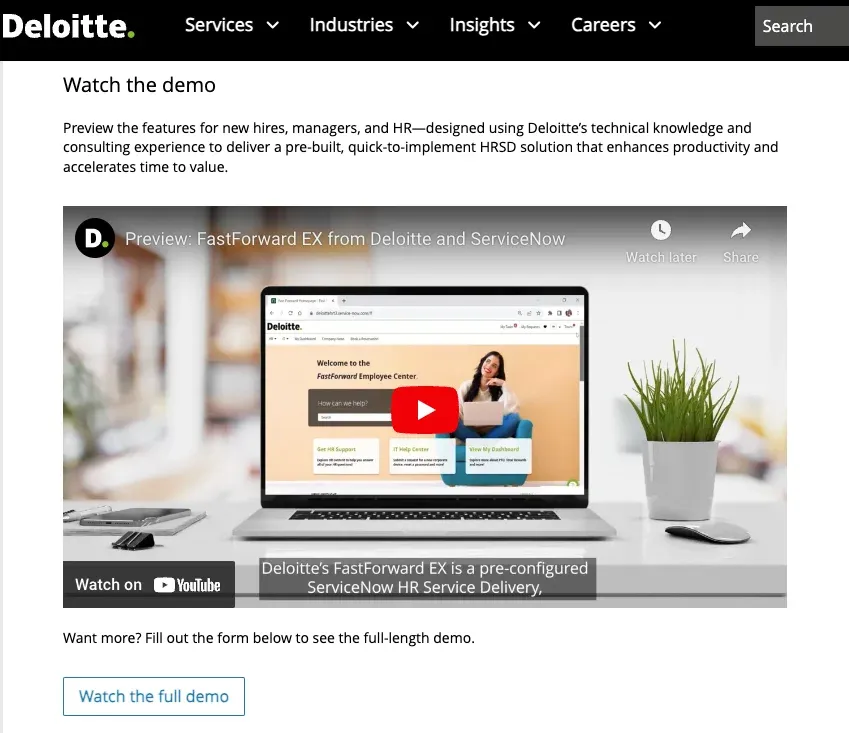 b2b demo videos