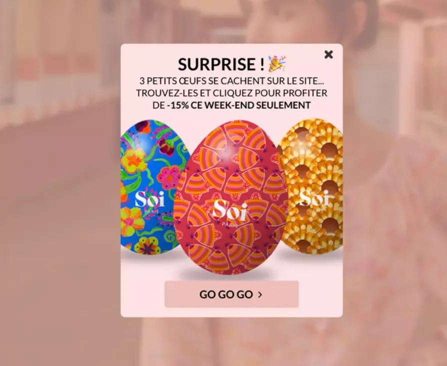 onsite campaign on website