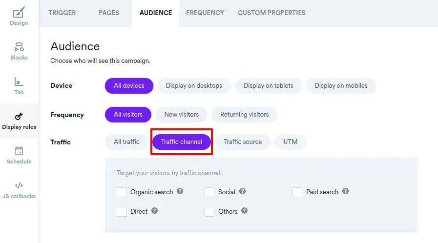municibid campaign traffic channel