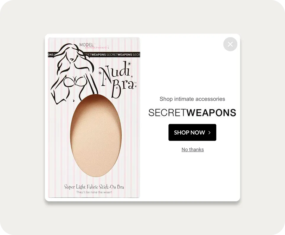 sale popup