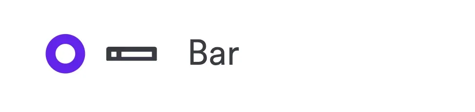 websiste bar section