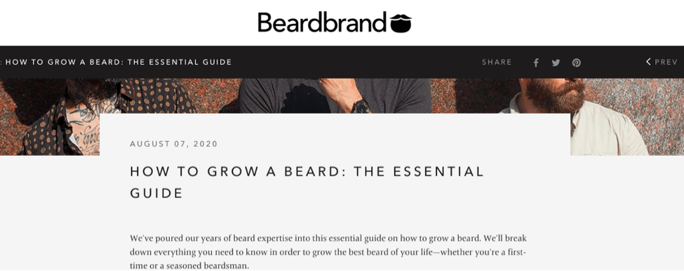 Beardbrand blog