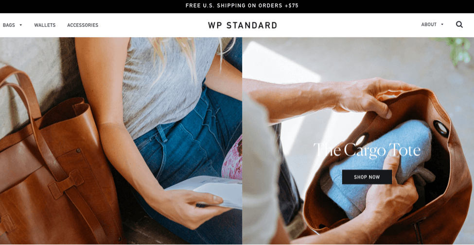 WP Standard success story example