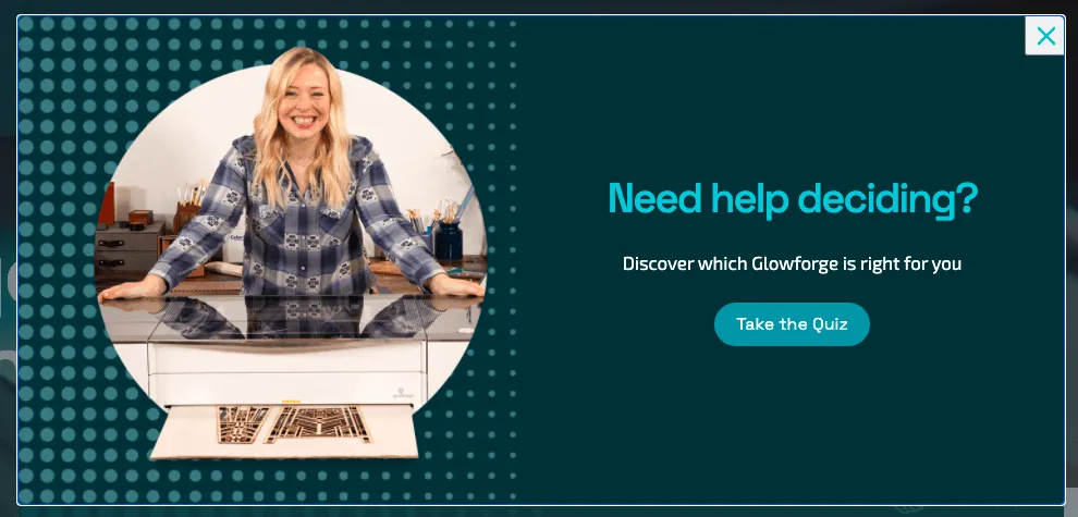 Quiz lead magnet example