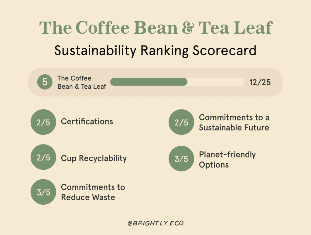We Compared Popular Coffee Chains Based On How Sustainable They Are