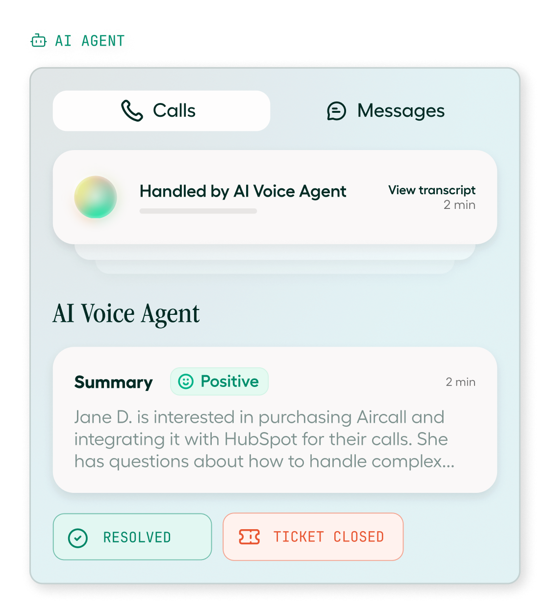 AI Voice Agent