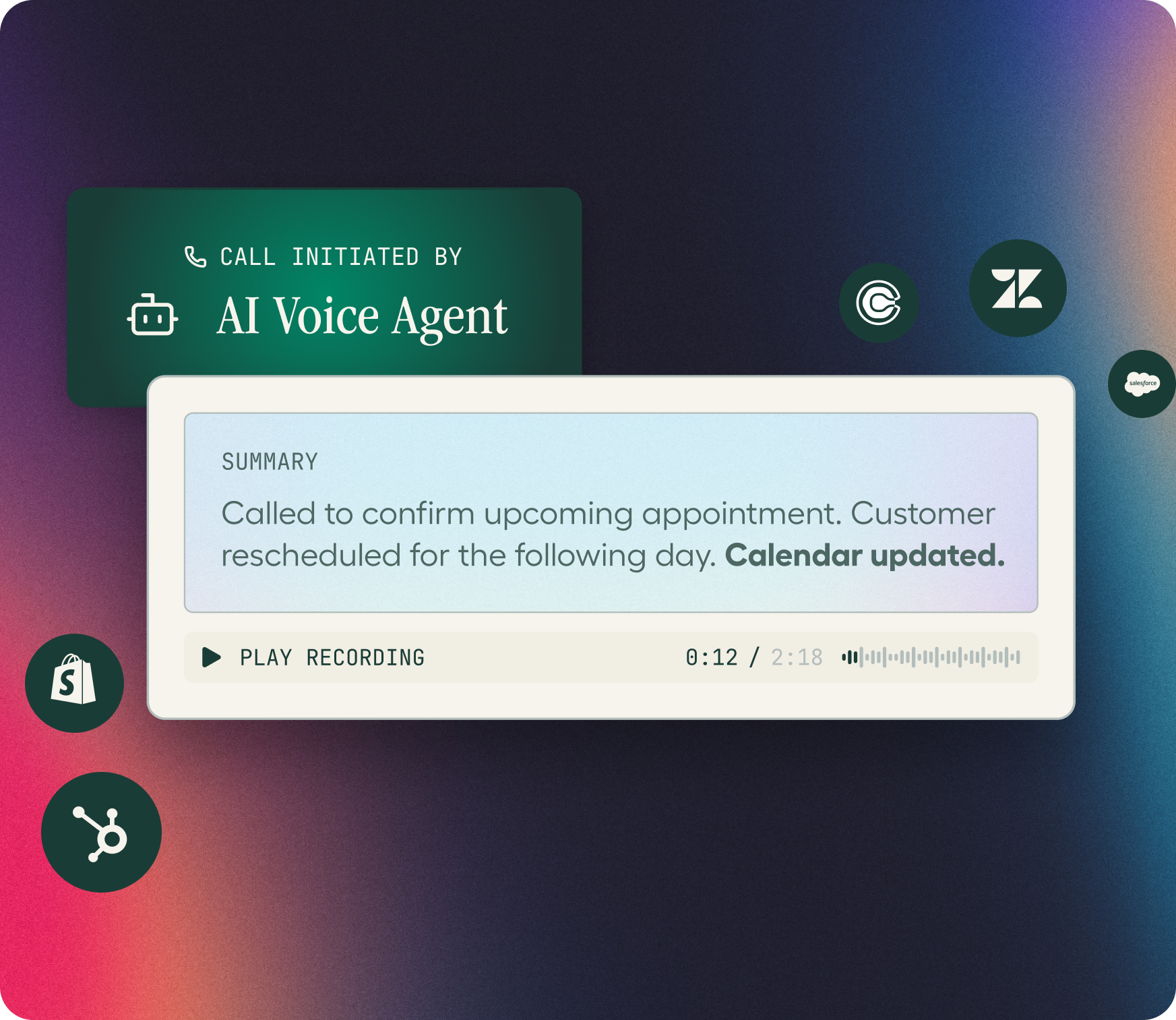 Every lead, reminder, and follow-up—handled