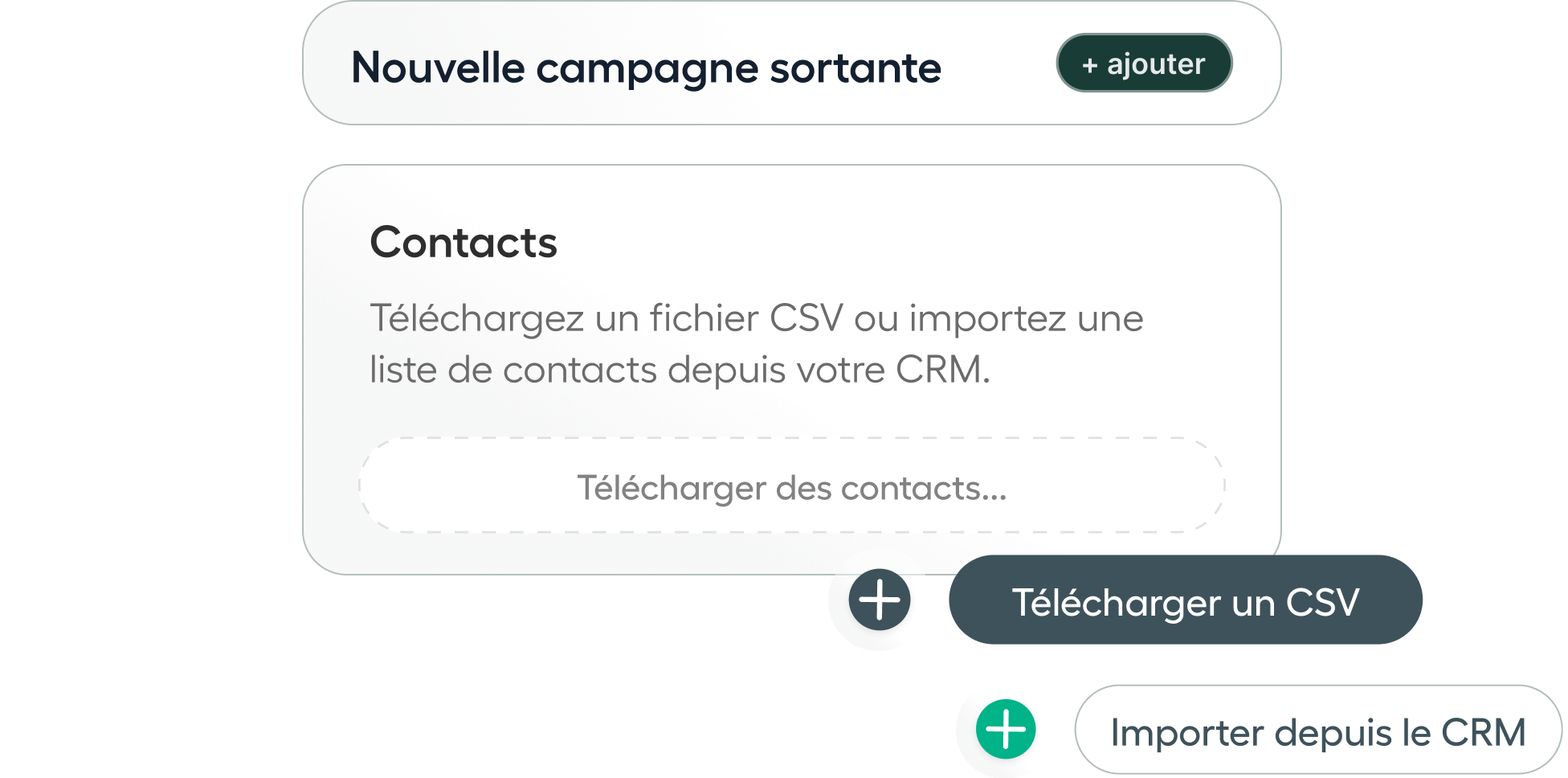 Lists ready in minutes with CSV or native HubSpot import