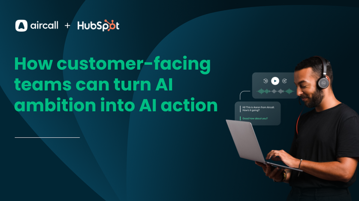 How customer-facing teams can turn AI ambition into AI action