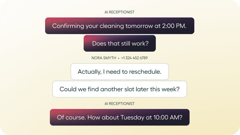 appointment reminder