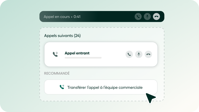 Intégrations CRM et helpdesk d'Aircall