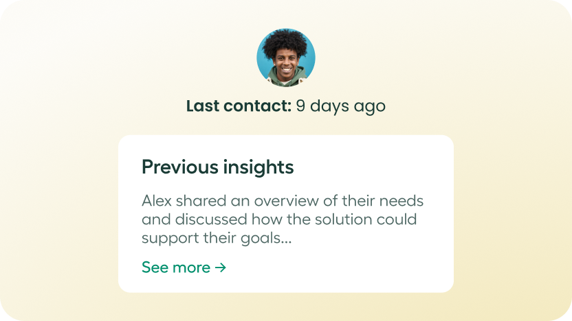 pulls answers straight from your existing knowledge sources